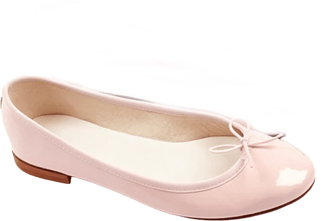 ROUND TOE BALLET FLATS WITH BOW AND CONTRAST TRIM 2